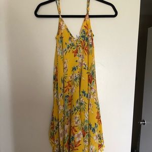 Floral bohemian sundress worn once